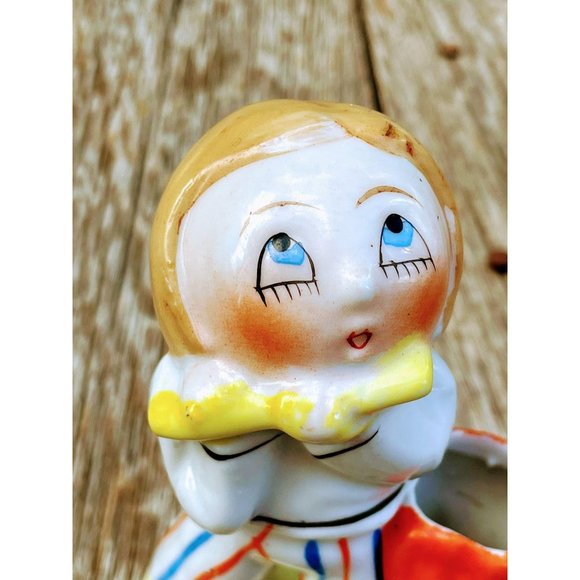 Vintage Pied Piper Hand Painted small vase - Picture 11 of 11